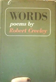 Hardcover WORDS: POEMS BY ROBERT CREELEY Book