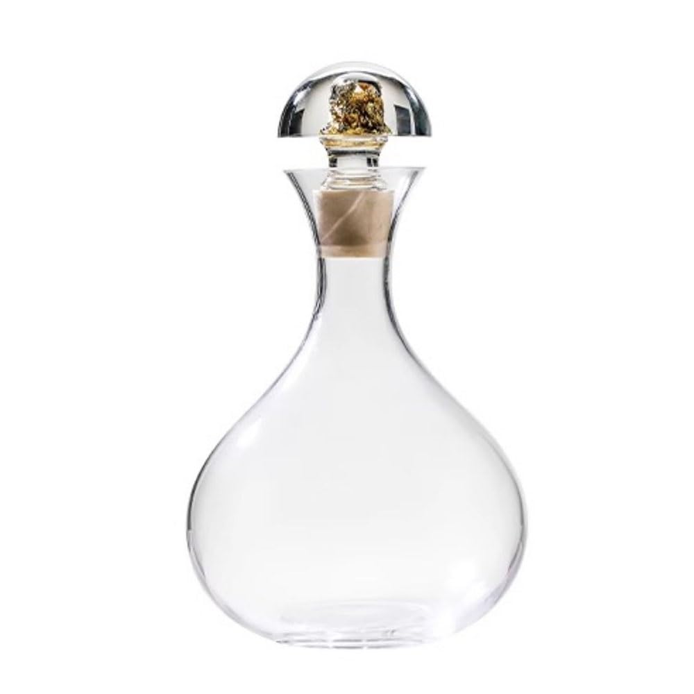 Decantador de vino Jarra decantadora de cristal 1000 ml con tapón, ideal for cenas en casa y como regalo Accesorios para vino