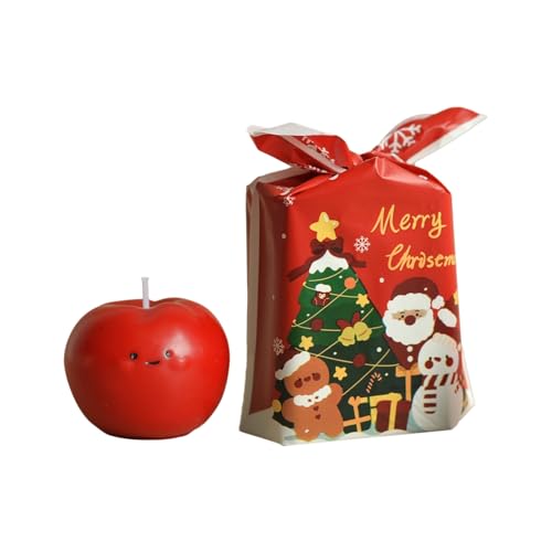 Vela perfumada de Navidad, vela de cera mixta natural, decoración de aromaterapia, centro de mesa festivo, fragancia relajante, decoración de temporada para el hogar, celebración de invierno, fiesta