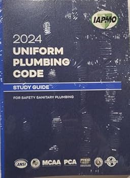 Paperback 2024 uniform plumbing code study guide Book