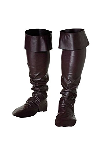 FYCAR Grandes sur-Bottes Noir Pirate Mousquetaire