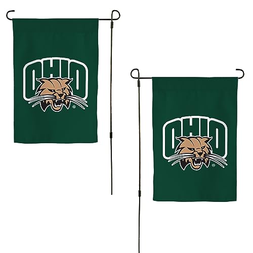 Desert Cactus Ohio University OU Bobcats Garden Flag (B)