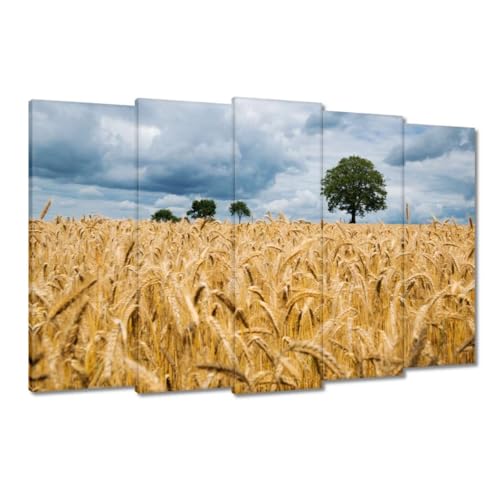 Peinture imprimée sur toile pour habiller un grand mur vide tableau de paysage champêtre 150x95