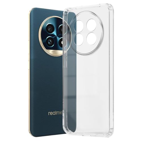 Image of Soft Rubber Back Cover Compatible Model for Realme RMX3990 / 13Pro 5G - Transparent