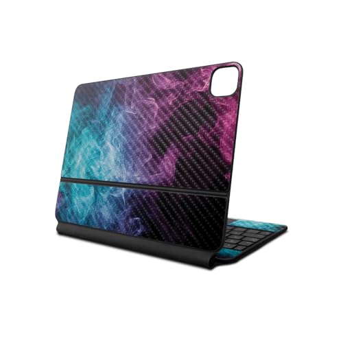 Carbon Fiber Skin for Apple Magic Keyboard, iPad Pro 13" (M4) 2024 - Mystic Smoke