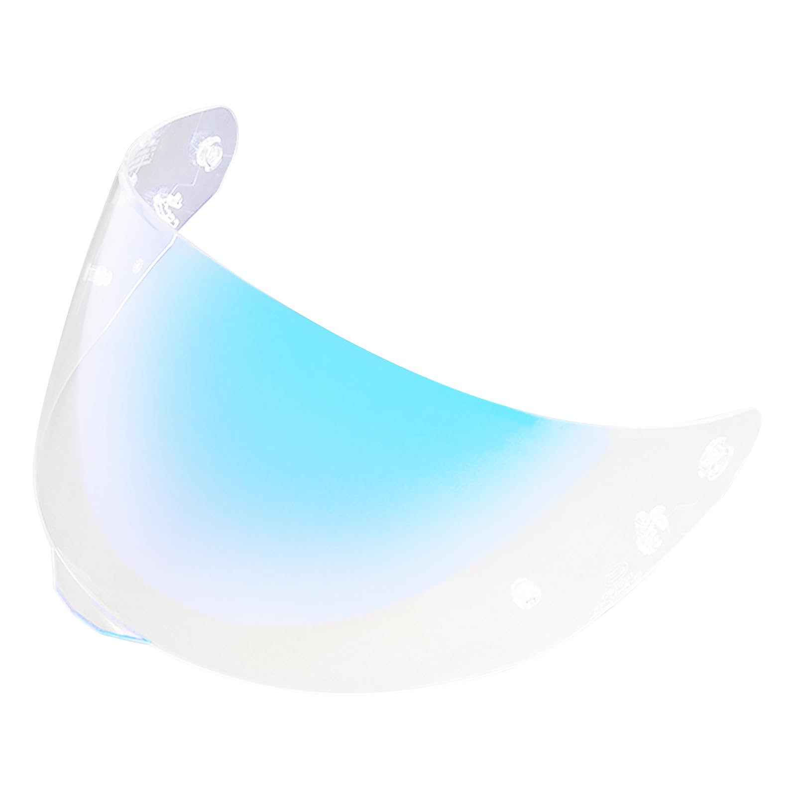 Visiera scura per casco FF352 (cricchetto a 5 denti) per LS2 FF352, FF351, FF369, FF384, FF802, MHR-15 (ombra e protezione solare) (fumo scuro)