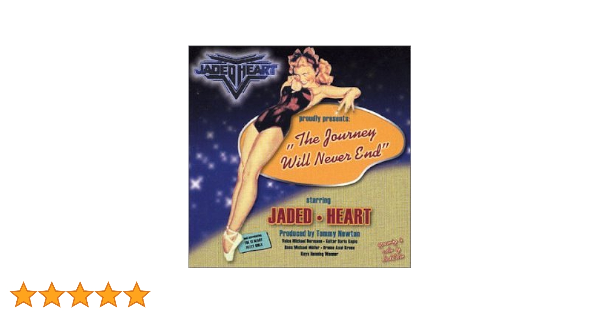 ジェイデッド・ハート / ザ・ジャーニーウィル・ネヴァー・エンド CD Jaded Heart - Journey Will Never End - Amazon.com Music