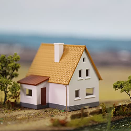 Maquette de village échelle N 1:160 modèle architectural construction décor train miniature - 2