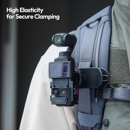 Image of ULANZI CK02 Cka Quick Release Camera Clip for Backpack, Magnetic Mount for DJI Osmo Pocket 3 Accessories