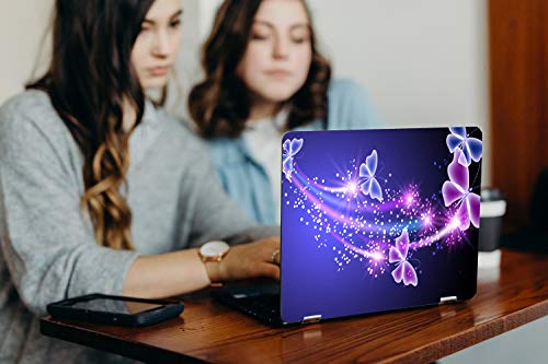 Image of GalaxsiaButterfly D1 Vinyl Laptop Skin /Sticker /Cover /Decal Compatible for Any 15.6 Inches Laptop (Hp /Dell /Sony /Acer /Lenovo /Asus. Etc) Or Notebook.
