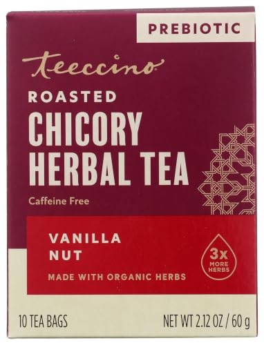 Teeccino Vanilla Nut Herbal Tea -...