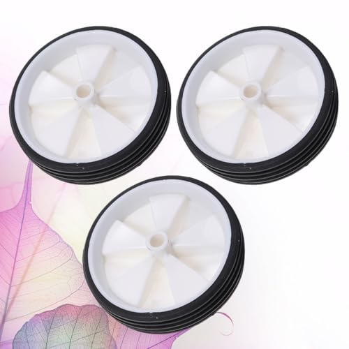 Ruedas de entrenamiento Toddmomy para bicicleta, estabilizadores universales de caucho resistente, juego de 3 pares en blanco miniatura 6