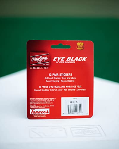 Rawlings Eye Black Adhesive Stickers
