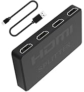 Amazon | HDMI 分配器 1入力 4出力 yangoo 同時出力 HDMI スプリッター