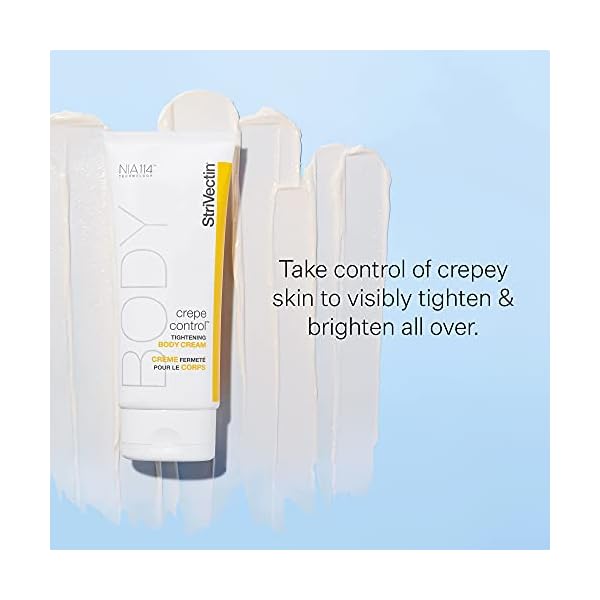 StriVectin Tighten & Lift Crepe Control Tightening Body Cream for Firmer, Brighter Arms & Legs, 6.7 Fl Oz