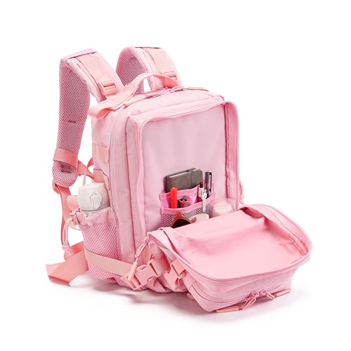 Image of 9L Mini Backpack for Men and Women, Small Backpack for Gym Hiking Travel Sports Running (20l-Pink)