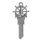 Lucky Line FORGED Key Shapes, ANCHOR - House Key Blank, SC1, 1 key (B304S), Schlage SC1