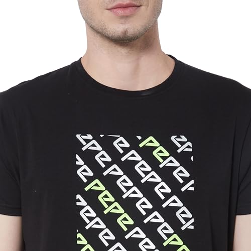 Image of Pepe Jeans Men's Graphic Fitted T-Shirt