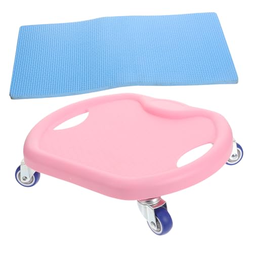 HANABASS Sliding Discs for Abdominal Training Non- Workout Equipment with Knee Pad for Home Fitness Strengthen Core Muscles for All Fitness Levels