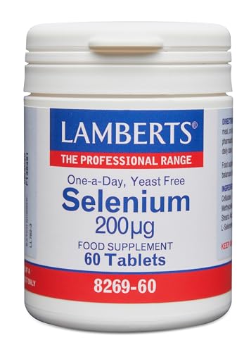 Lamberts Selenio 200ug - 60 Tabletas, One size, 100 ml