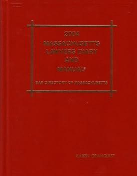 Hardcover 2004 Massachusetts Lawyers Diary and Manual Book