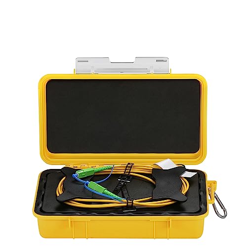 Duogalia OTDR Launch Cable Box SC/APC-SC/APC SM?9/125? 500M OTDR Fiber Optic Tester Extension Cord Dead Zone Eliminator