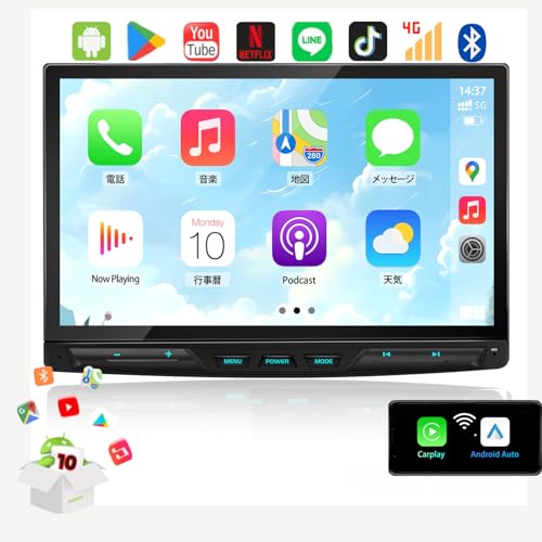 KASUVAR 10.1インチディスプレイオーディオ KAR10S 中古美品 416QHoU5AeL.jpg