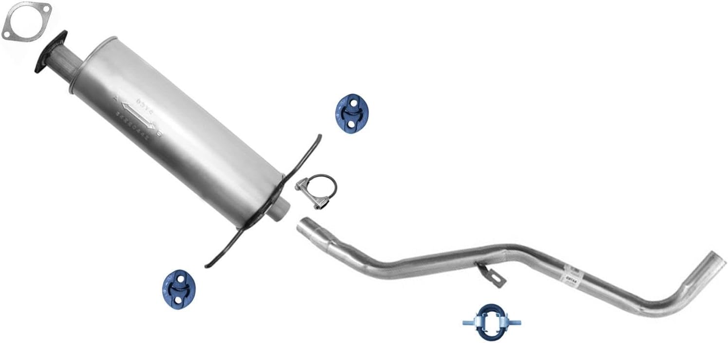 Rear Muffler Exhaust Rear Tail Pipe Replacement Parts For Nissan 1986-1997 Pick Up 2.4L 3.0L