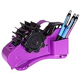 Multi-roll Semi-Automatic Desktop Tape Dispenser, HZGAMER Multiple Roll Cut Heat Tape Dispenser...