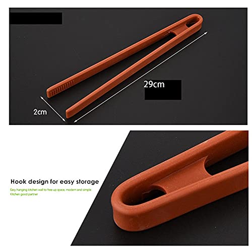 Pinzas de Cocina, 1 Pieza, Pinzas de Silicona para Alimentos, Pinza para Pastel de Pan de 29cm de Longitud, Accesorios para Barbacoa, Herramientas para Hornear