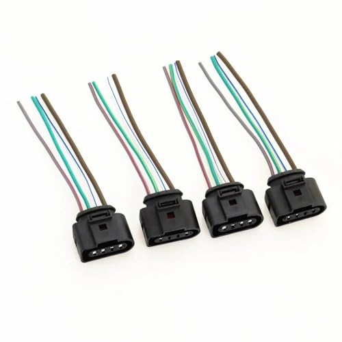 Conector de bobina de encendido con cable flexible anticaídas para motor de coche A6 y A8