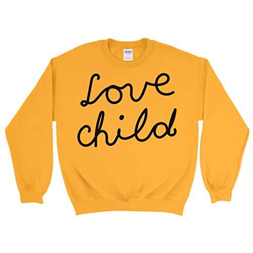 Love Child Diana Ross Supremes Gold Crewneck Sweatshirt