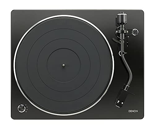 Giradiscos con USB Denon en color negro para digitalizar vinilos 5