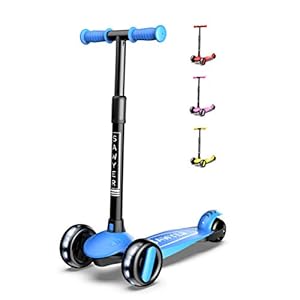 Sawyer Patinete Ajustable Ruedas LED Niños 2 a 8 Años