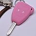 Produktbild Soft Case Schutz Hülle Auto Schlüssel 2 Tasten für Chrysler 300C Voyager Sebring Dodge RAM Nitro Jeep Liberty Commander Grand Cherokee/Farbe Pink