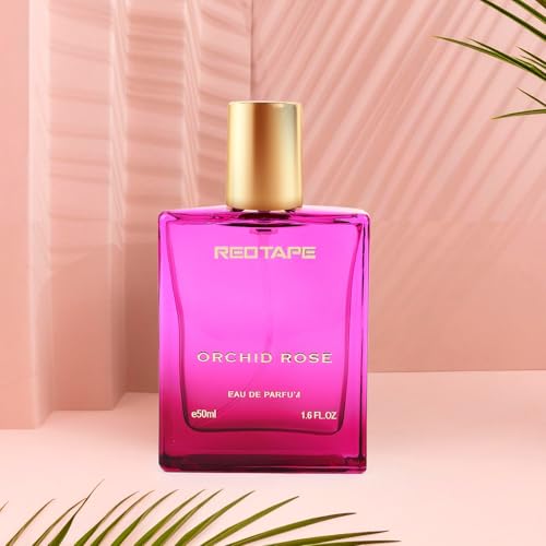 Image of Red Tape Orchid Rose Eau De Parfum for Women 50ML | Long-Lasting Luxury Perfume | Fragrance Spray | Premium Scented Gift for Her