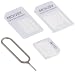 Nano to Micro/Normal SIM Card Adapter for Apple iPhone 5 4S 4G 3GS 3G