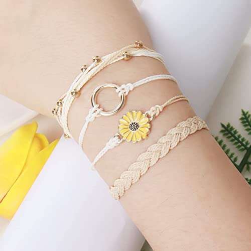 Choice Of All Summer Bracelets For Teen Girls Aesthetic Surfer Wave Adjustable Waterproof Handmade Bracelets Anklets For Women Men Girls Christmas Gifts #TOP2