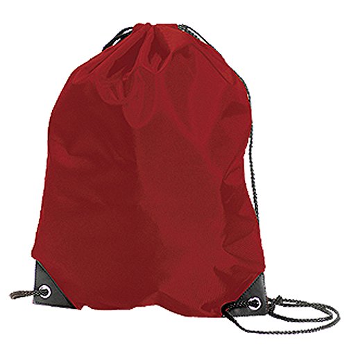 Shugon Gymsac Mochila mala com cordão, 15 cores (borgonha)