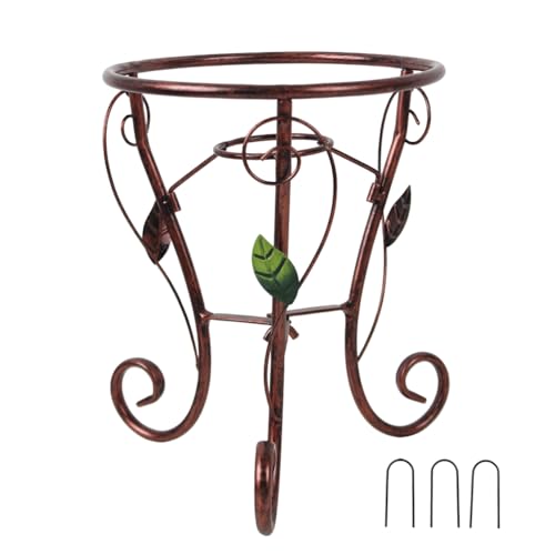 Stargarden Gazing Ball Stand Copper Metal Gazing Globe Display Stand