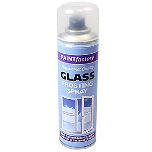 250ml Glass Window Frosting Spray Paint Aerosol Privacy Decorative Frosted (1)