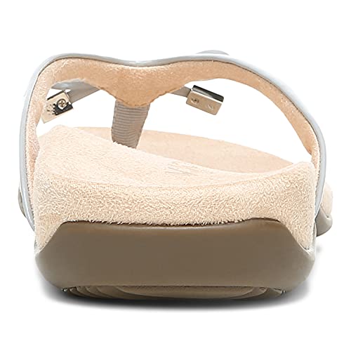 Image of Vionic Women's Rest Bella Toe Post Sandal- Supportive Ladies Orthotic Sandals that include Three Zone Comfort with Arch Support- Flip Flop for Ladies, Medium and Wide Width Size 5-12