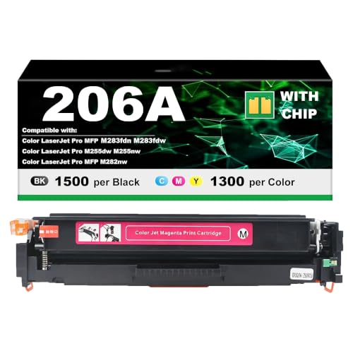 Toner HP 206A W2113A magenta aux couleurs éclatantes et durables
