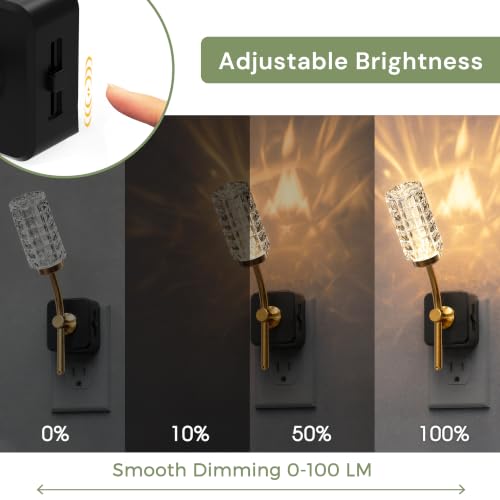 Image of L LOHAS LED Night Lights Plug into Wall, 3000K Soft White