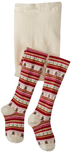 Jefferies Socks Girls 7-16 Gingerbread Tights