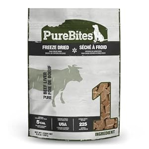 PureBites Beef Liver Dog Value Treat Freeze D...