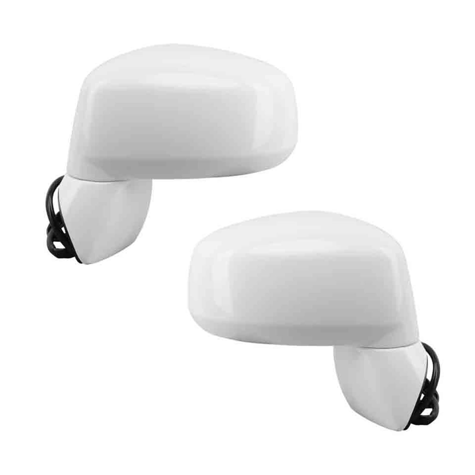 2pcs For Nissan For Tiida For Latio For Versa 2005 2006 2007 2008 2009 2010 C11 Exterior Rearview Side Mirror Assy 5-Pins With Heating Door Rearview Mirror Assembly(5-PINS(Heated))