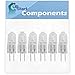 6-Pack WP4452164 Oven Light Bulb Replacement for KitchenAid KEBS208SSS00 Oven - Compatible with KitchenAid WP4452164 Light Bulb