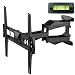 Fleximounts TV Wall Mount Long Extension Bracket Full Motion Articulating Swivel & Tilt for Most 32"-60" LED LCD Plasma Flat Screen up to VESA 400x400mm