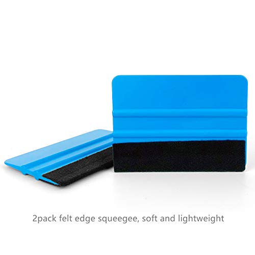 CARTINTS Car Install Tools for Vinyl Wrap, Vehicle Tint Window Film Kit Includes Vinyl Wrap Magnets, Edge Trimming Tools, Felt Squeegee, Wrapping Cutter, 9mm Knife
